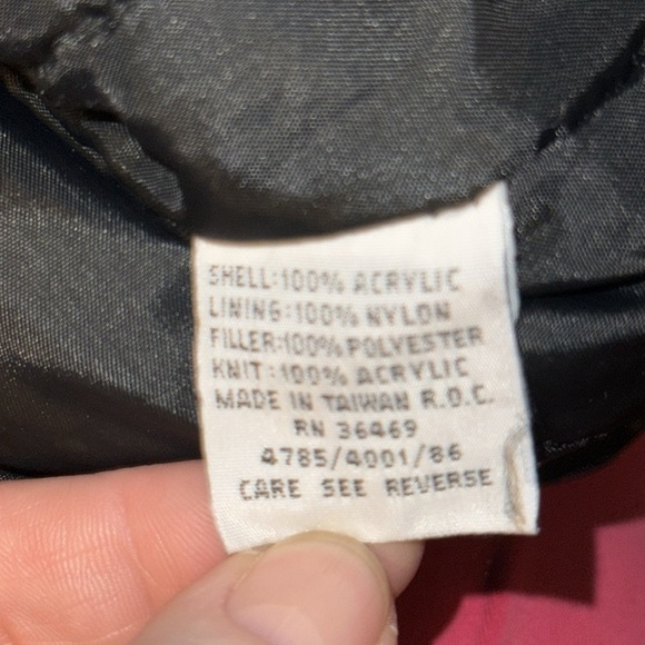 Vintage Knit Bomber Jacket - Picture 9 of 9